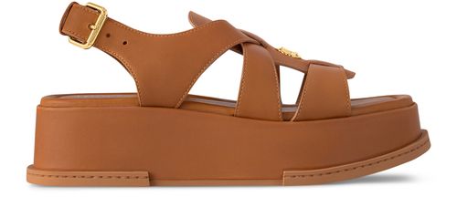 LOUIS VUITTON Maya Flatform Sandal