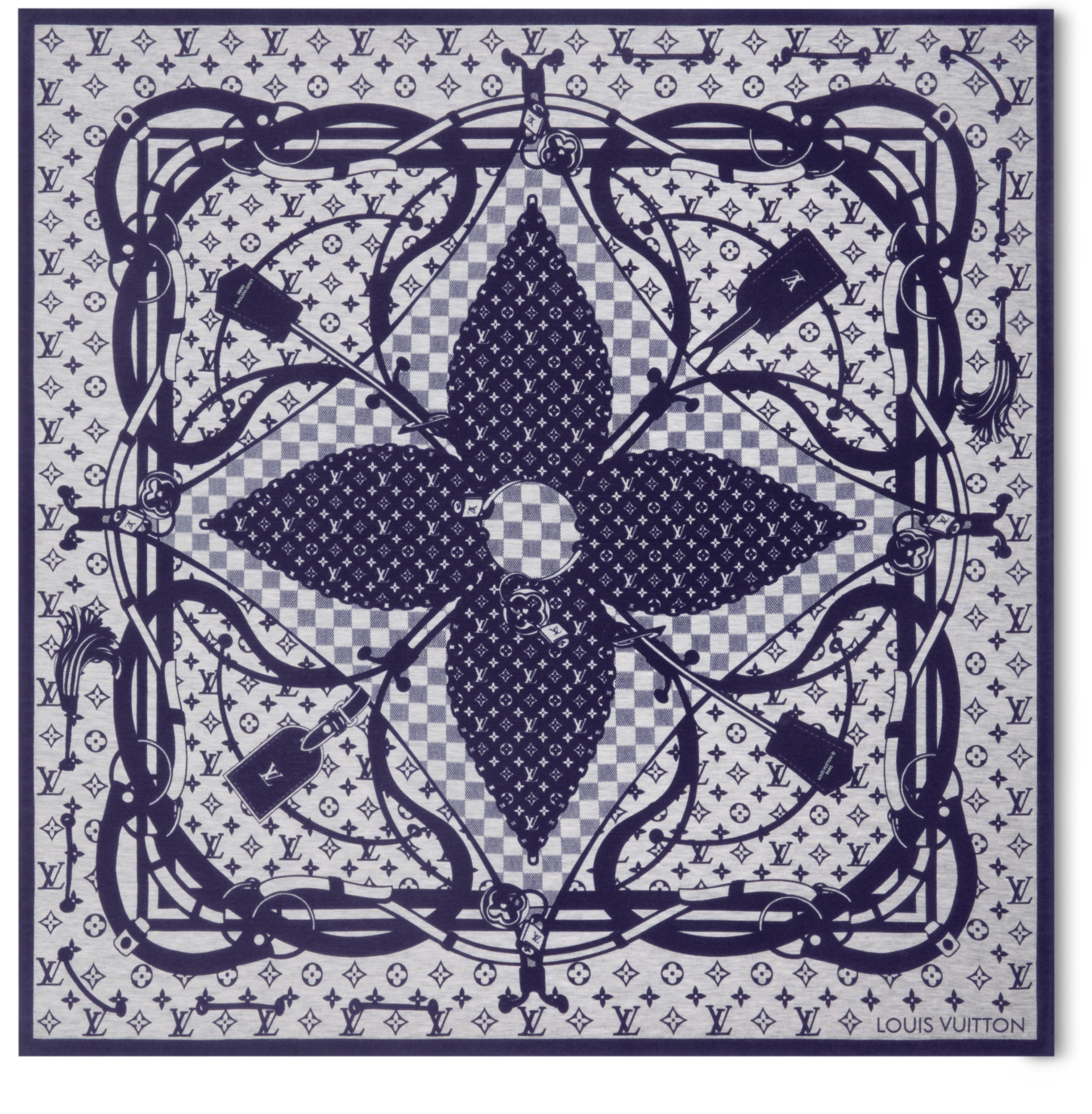 Flower And Straps Shawl thumbnail 3