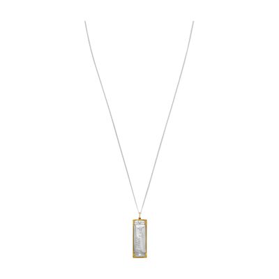 Lemaire Harmonica Necklace In Silver