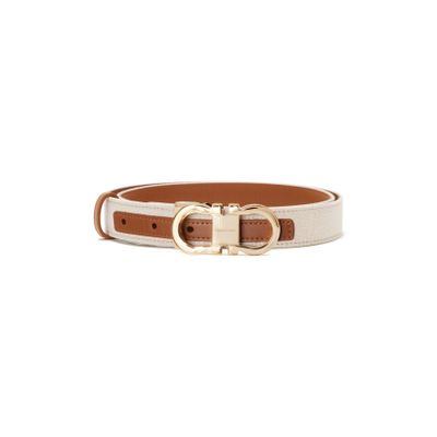 Ferragamo Donna H25 Belt In Brown