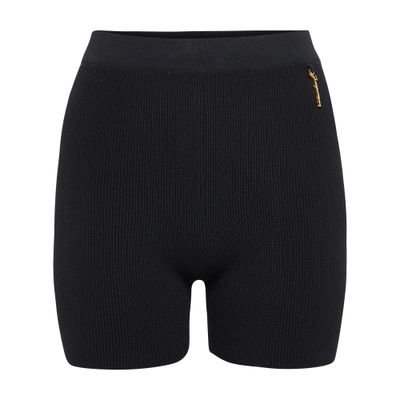 Jacquemus Black Les Classiques 'le Short Pralu' Shorts In Black