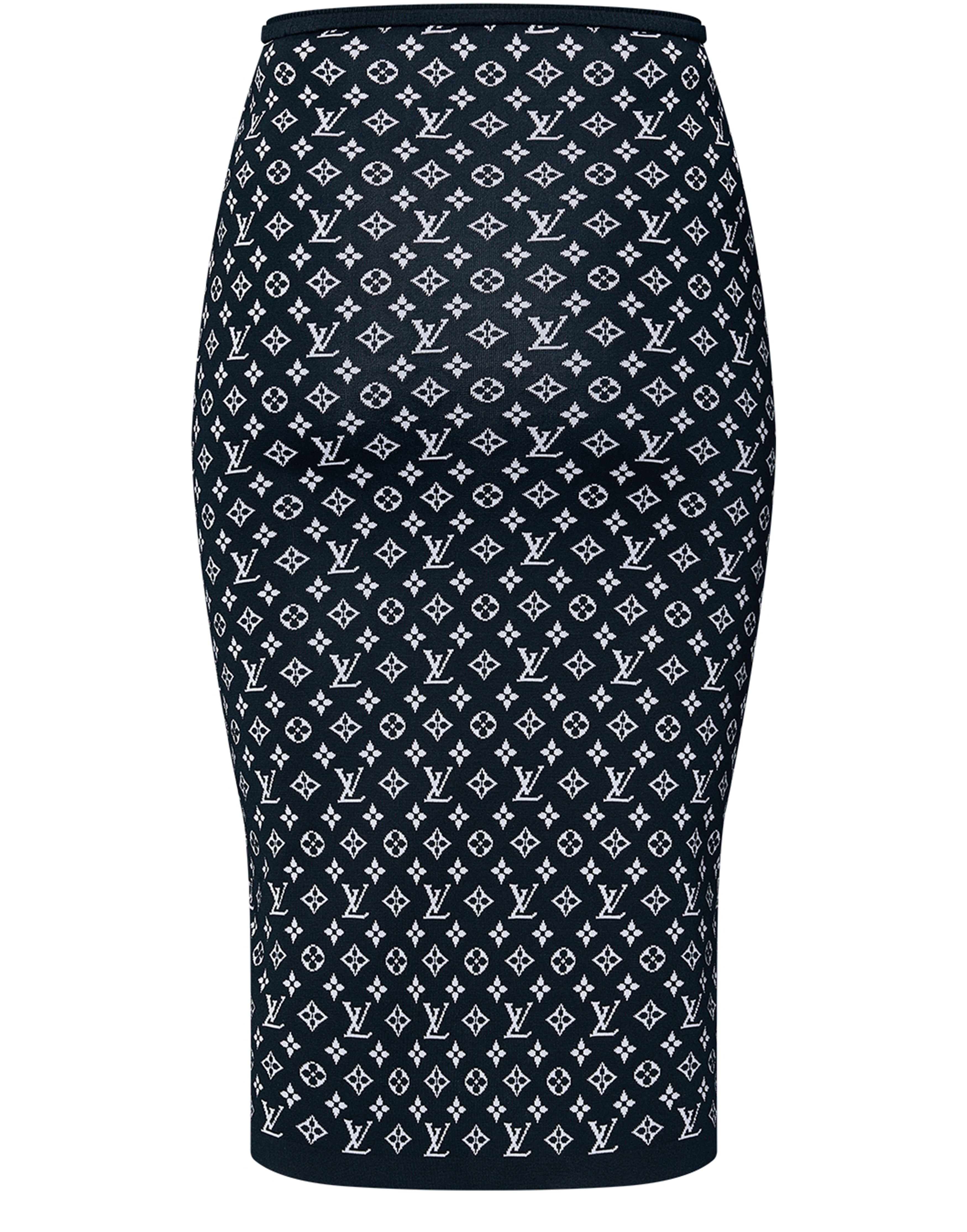 Monogram Jacquard Knit Skirt thumbnail 4