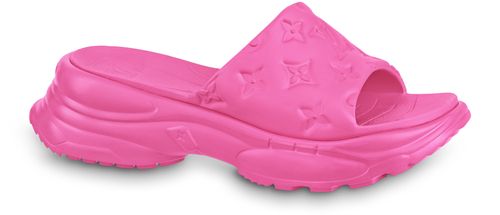 LOUIS VUITTON Pool 55 Flat Comfort Mules