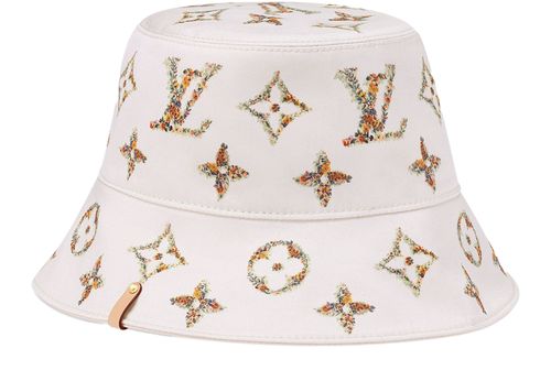 LOUIS VUITTON Monogram Flowers Bucket Hat