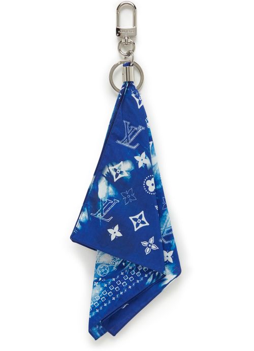 LOUIS VUITTON Monogram Bandana keyring