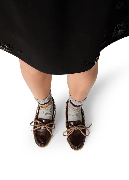 GOLDEN GOOSE Bootsschuhe mit Zierschnürung