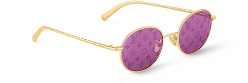 LOUIS VUITTON Lunettes de soleil rondes LV Bright