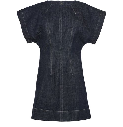 SOEUR Mini robe en denim Bambino