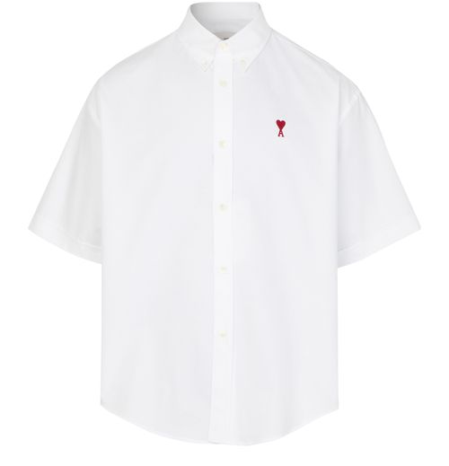 AMI PARIS Boxy fit short-sleeved shirt