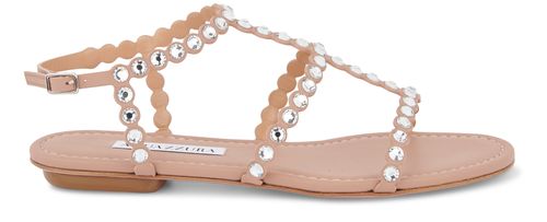AQUAZZURA Tequila flat sandals