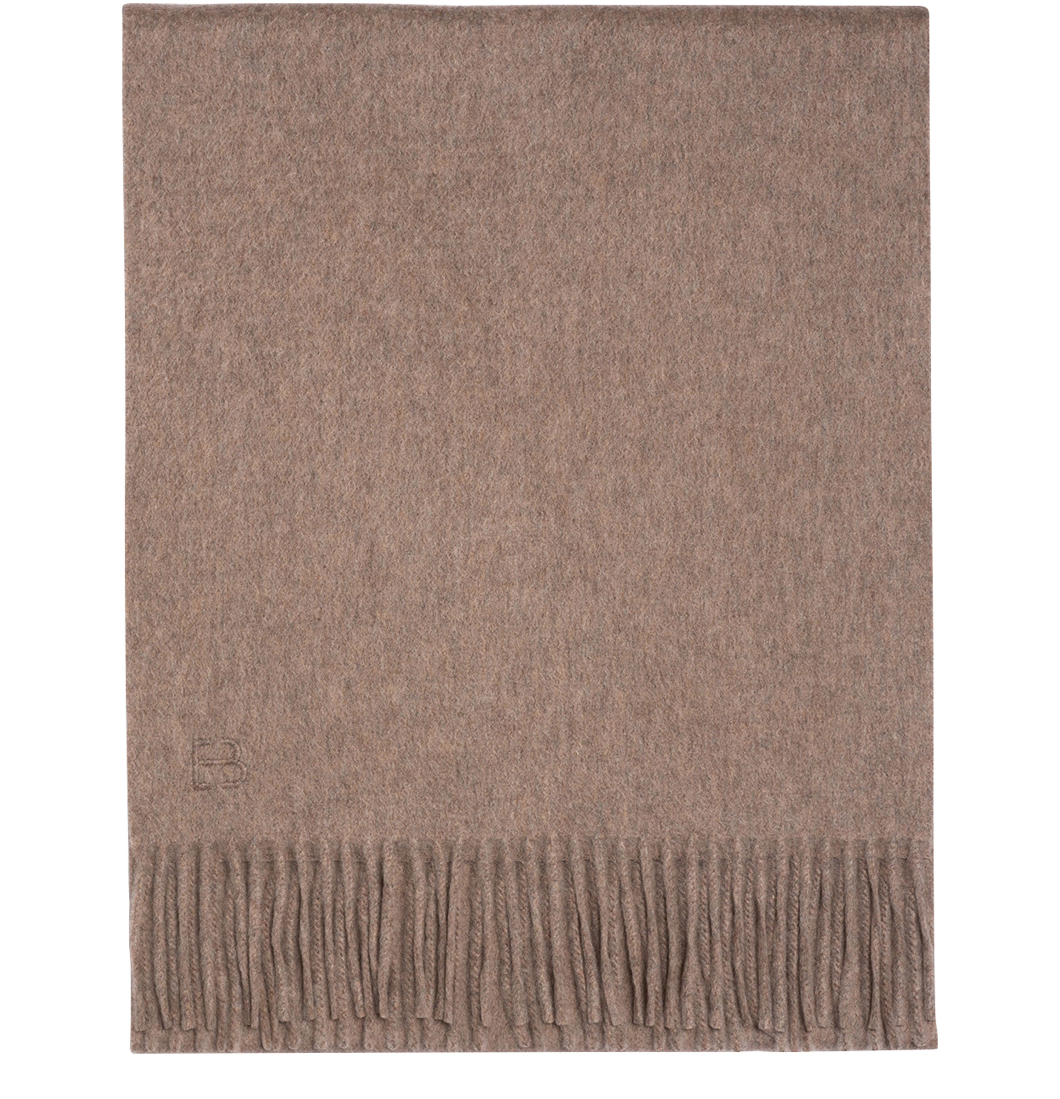Classic fringed scarf