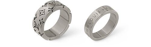 LOUIS VUITTON LV Mosaic Set of Rings