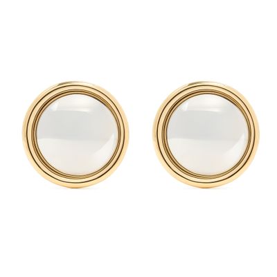 Jacquemus The Rond Earrings In Gold