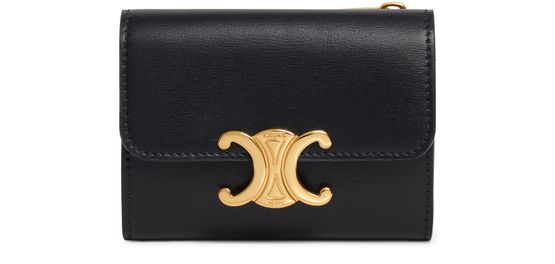 Celine Triomphe Compact Wallet with Detachable Card Holder Review