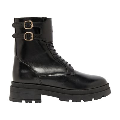 Shop Anine Bing Maeve Combats Boots In Black