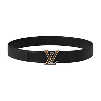 Louis Vuitton Lv Heritage 35mm Reversible Belt In Black