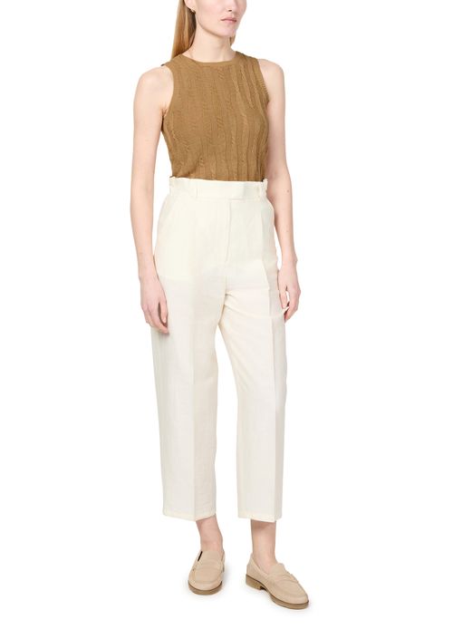 MAX MARA Débardeur tricoté en lin Venusia