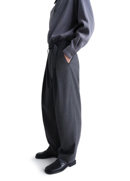 LEMAIRE Belted pleated pants