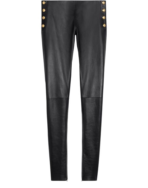 CELINE Leather skinny pants