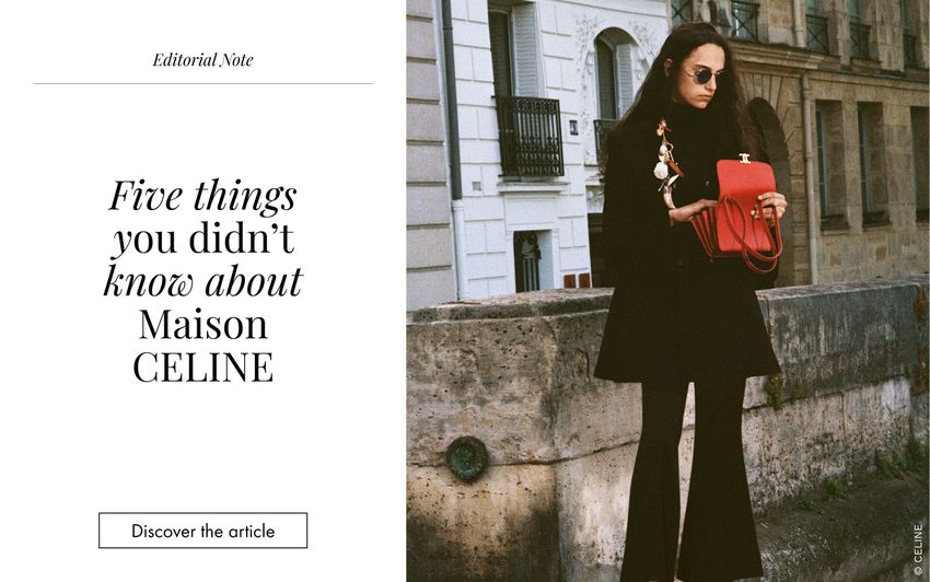 5 things maison celine