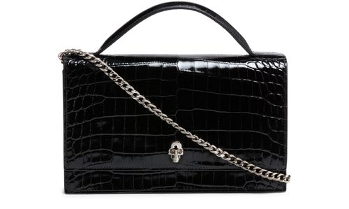MCQUEEN Skull medium handbag