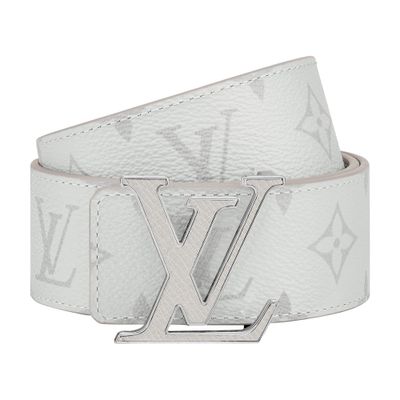 louis vuitton white reversible belt