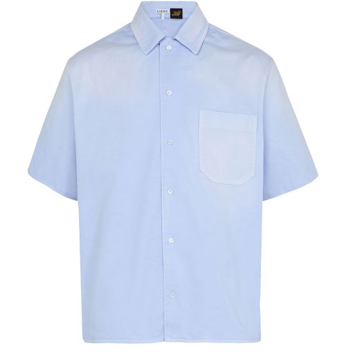 LOEWE Anagram short-sleeved cotton shirt