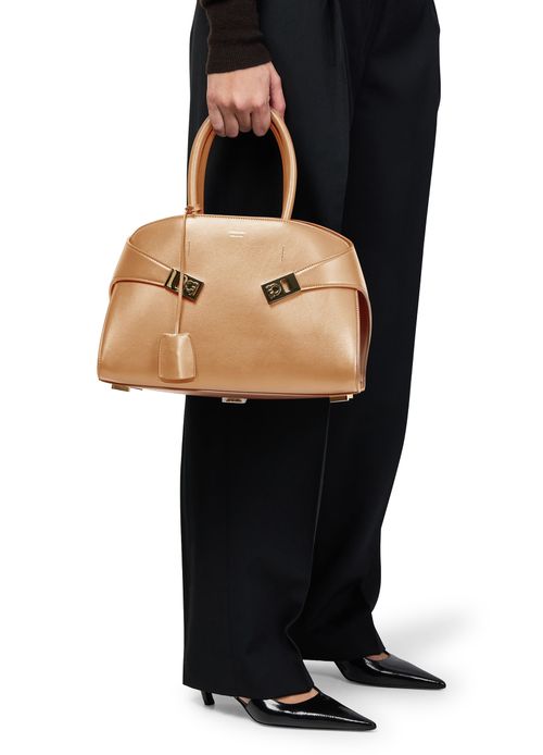 TOTEME T-Lock mini leather pouch