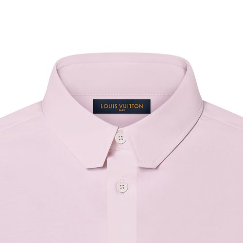 LOUIS VUITTON Embroidered Long-Sleeved Cotton Shirt