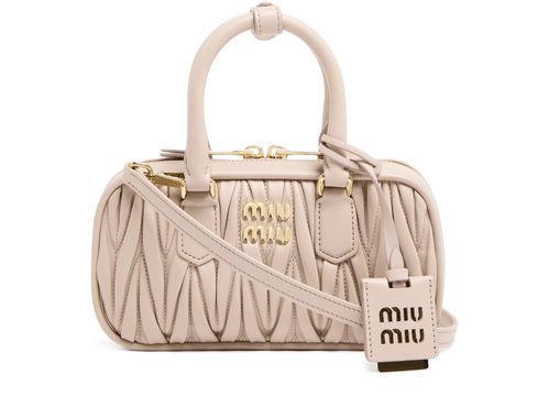 MIU MIU Arcadie quilted nappa leather mini bag