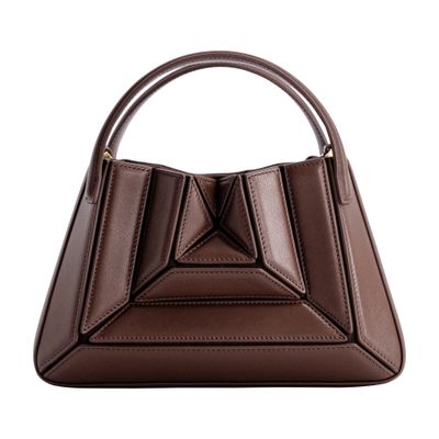 Mlouye Sera Mini Tote Bag In Brown