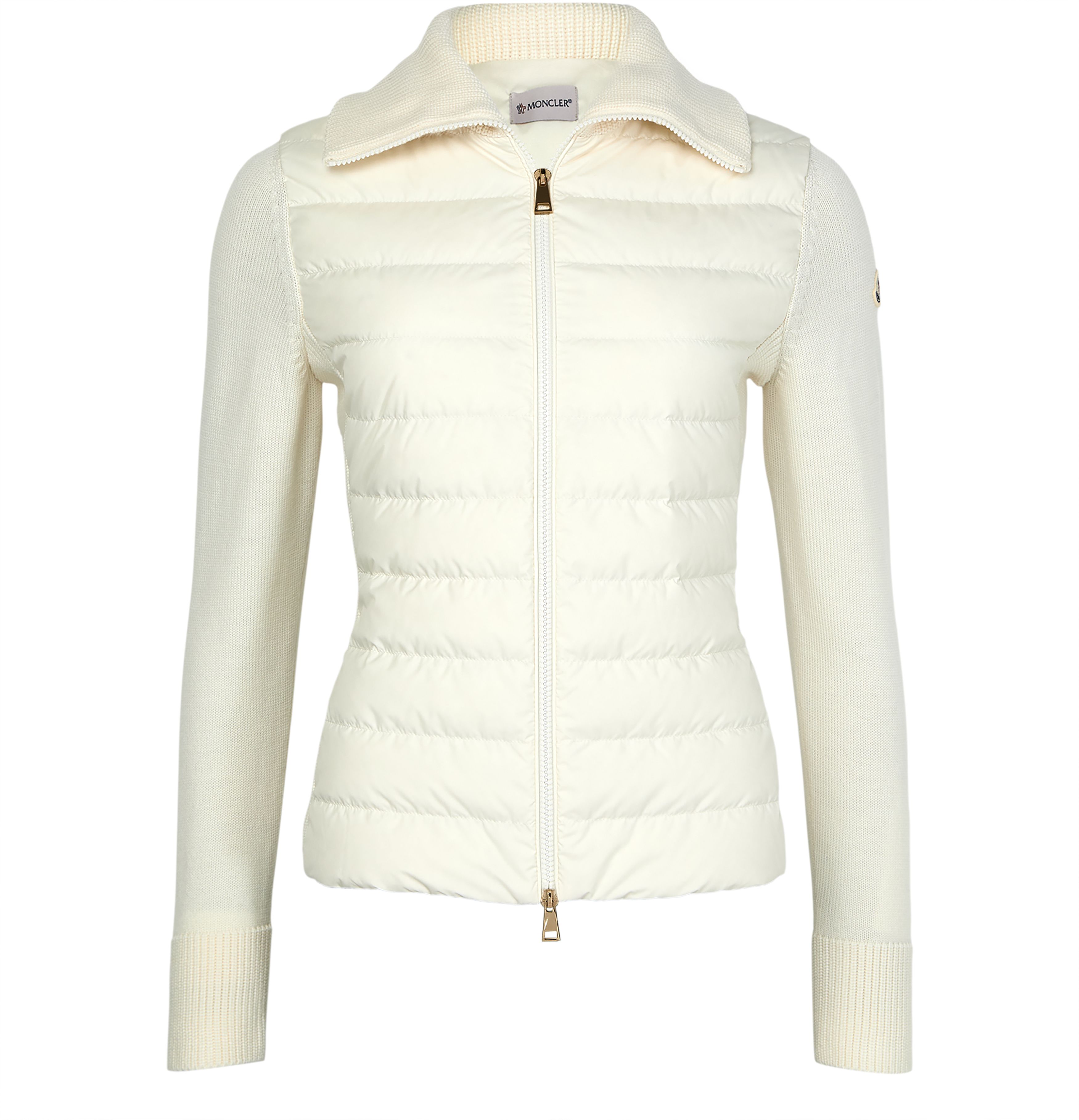 Zipped-up cardigan