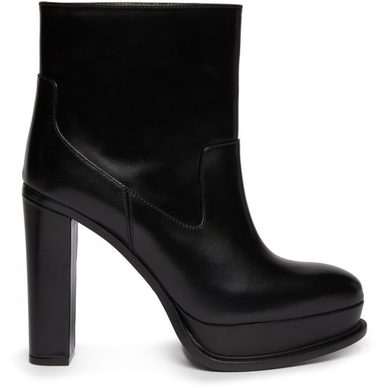 Alexander mcqueen embellished deals leather ankle boots