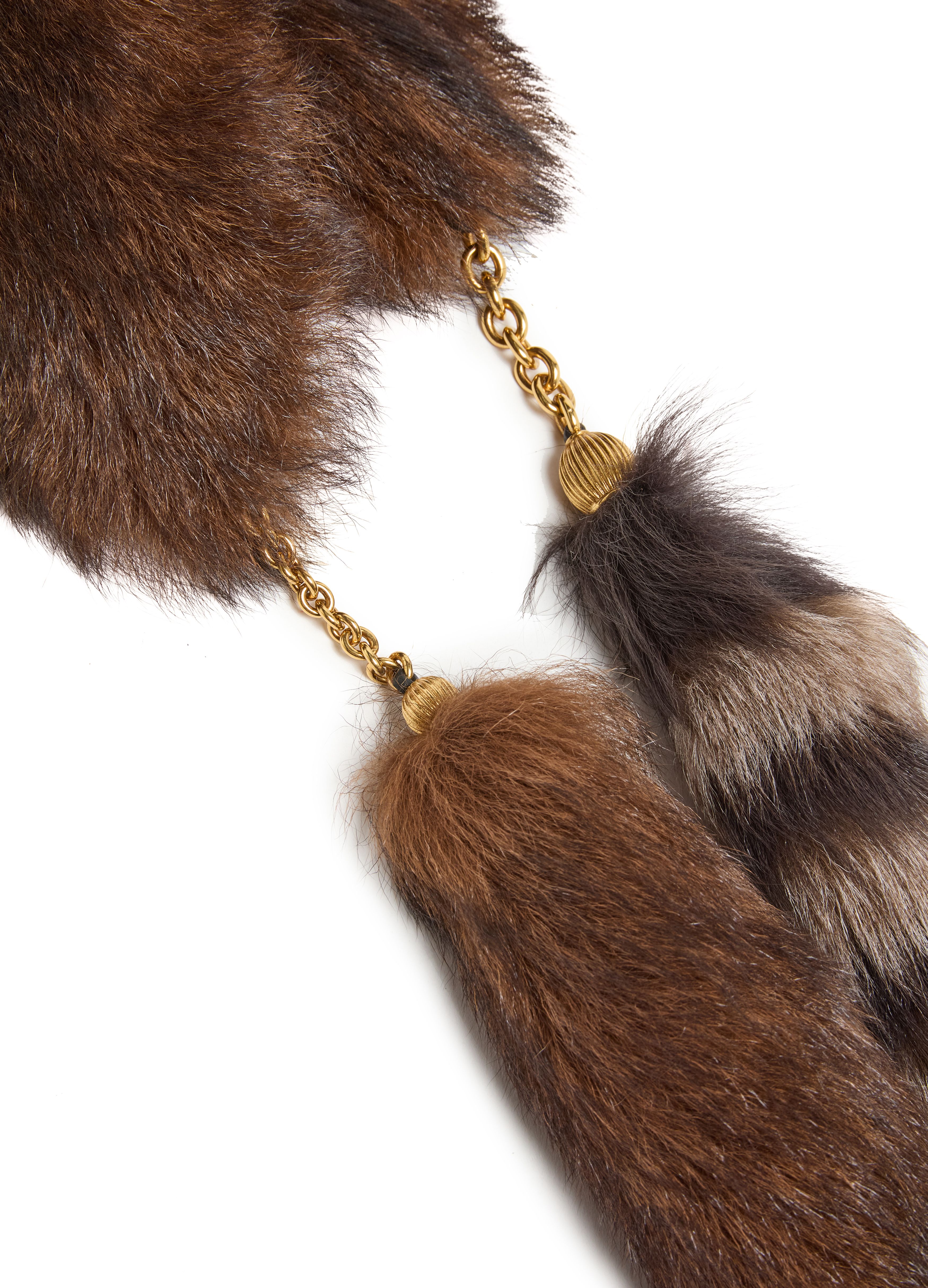 Fur scarf thumbnail 4
