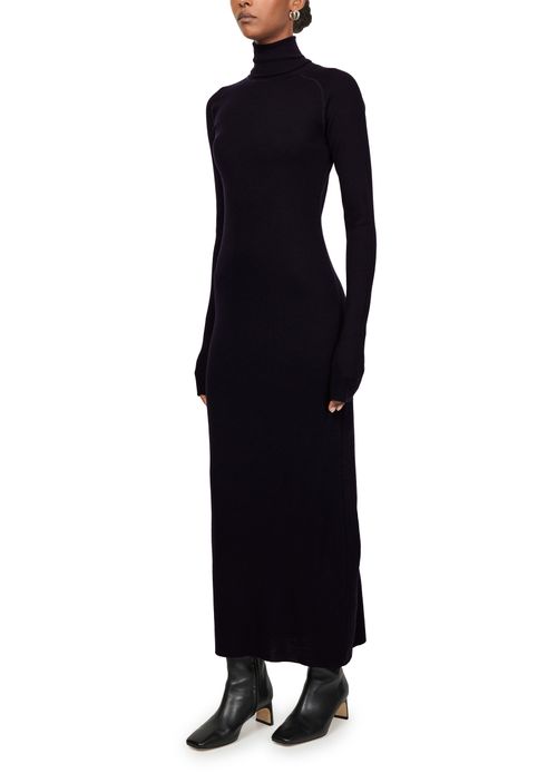 SOEUR Georgia wool maxi dress