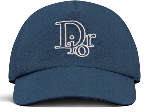 DIOR Cap with Centered Dior Oblique