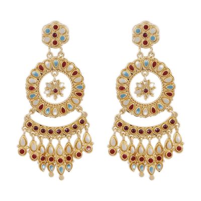 Gas bijoux onde gourmette earrings sales