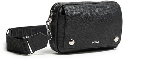 LOEWE Pebble camera bag in grained calfskin