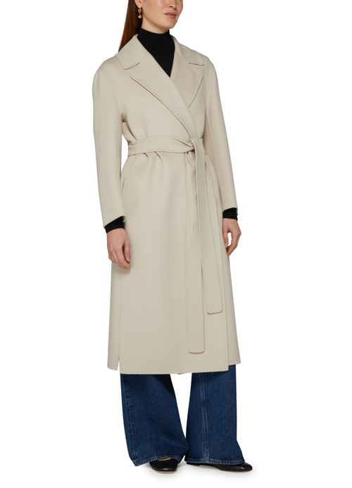 S MAX MARA Livia long belted coat