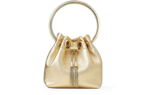 JIMMY CHOO Bon Bon bucket bag