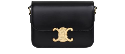 CELINE Sac Triomphe modèle Teen veau satiné