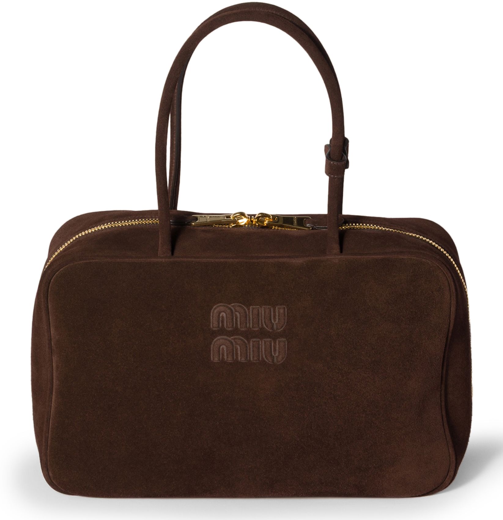 MIU MIU 가죽 보 백