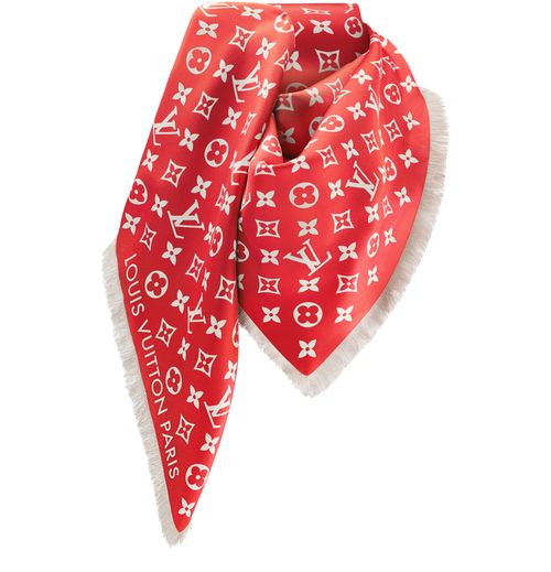 LOUIS VUITTON Monogram LV Now Shawl 