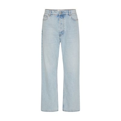 Ami Paris Men's Blue Loose Fit Jeans Size 31