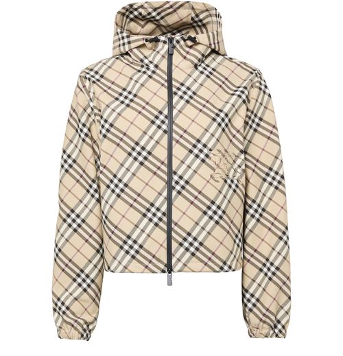 BURBERRY Check short jacket