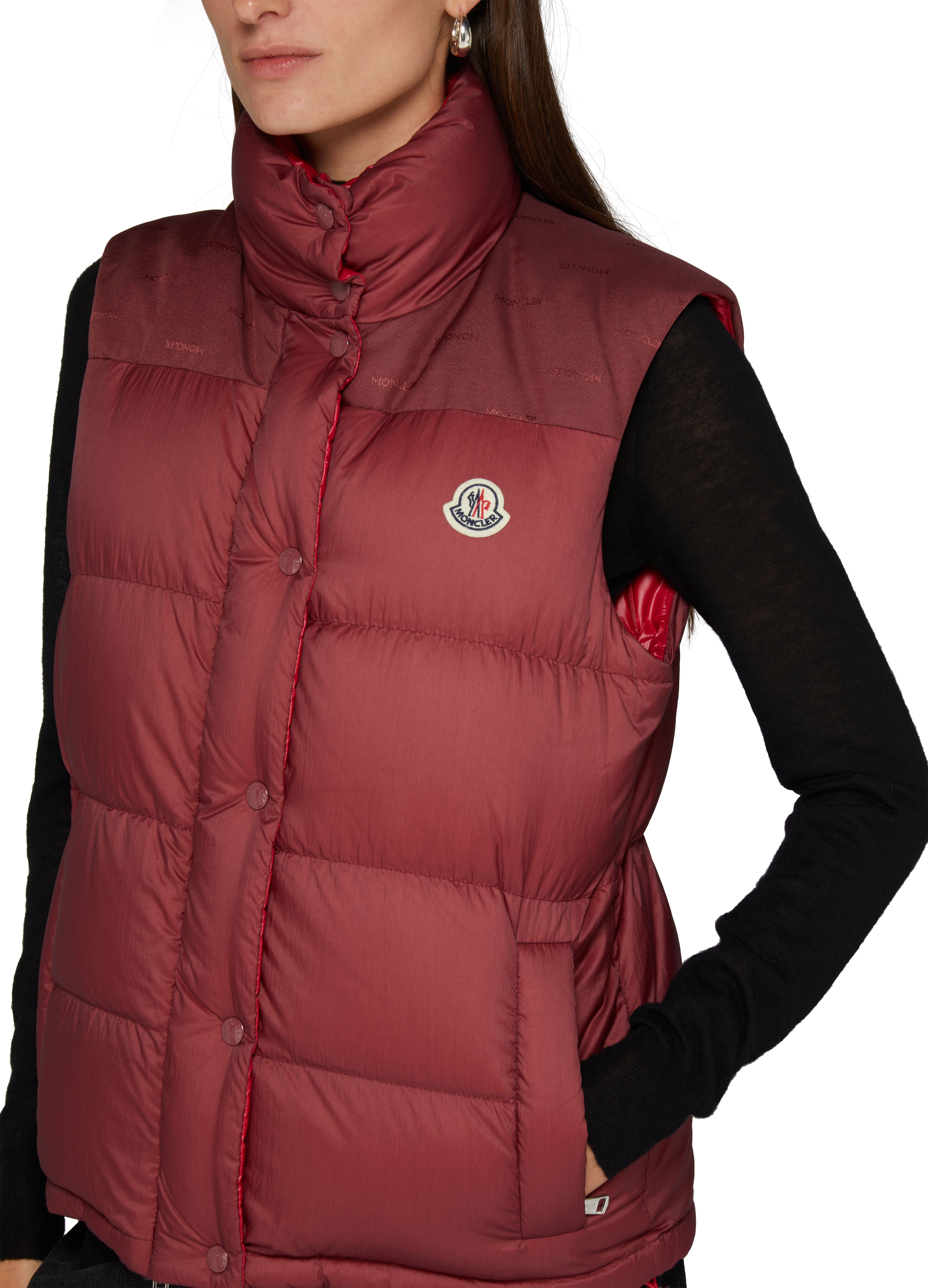 Moncler Verone reversible short down jacket thumbnail 7
