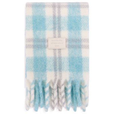 Acne Studios Checked Scarf In Multi