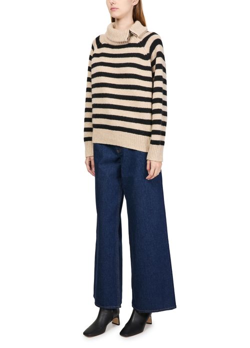 NILI LOTAN Raelynn stripe sweater