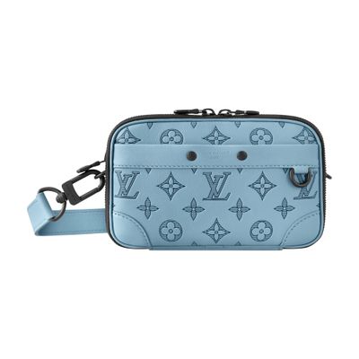 Louis Vuitton Alpha Wearable Wallet In Blue