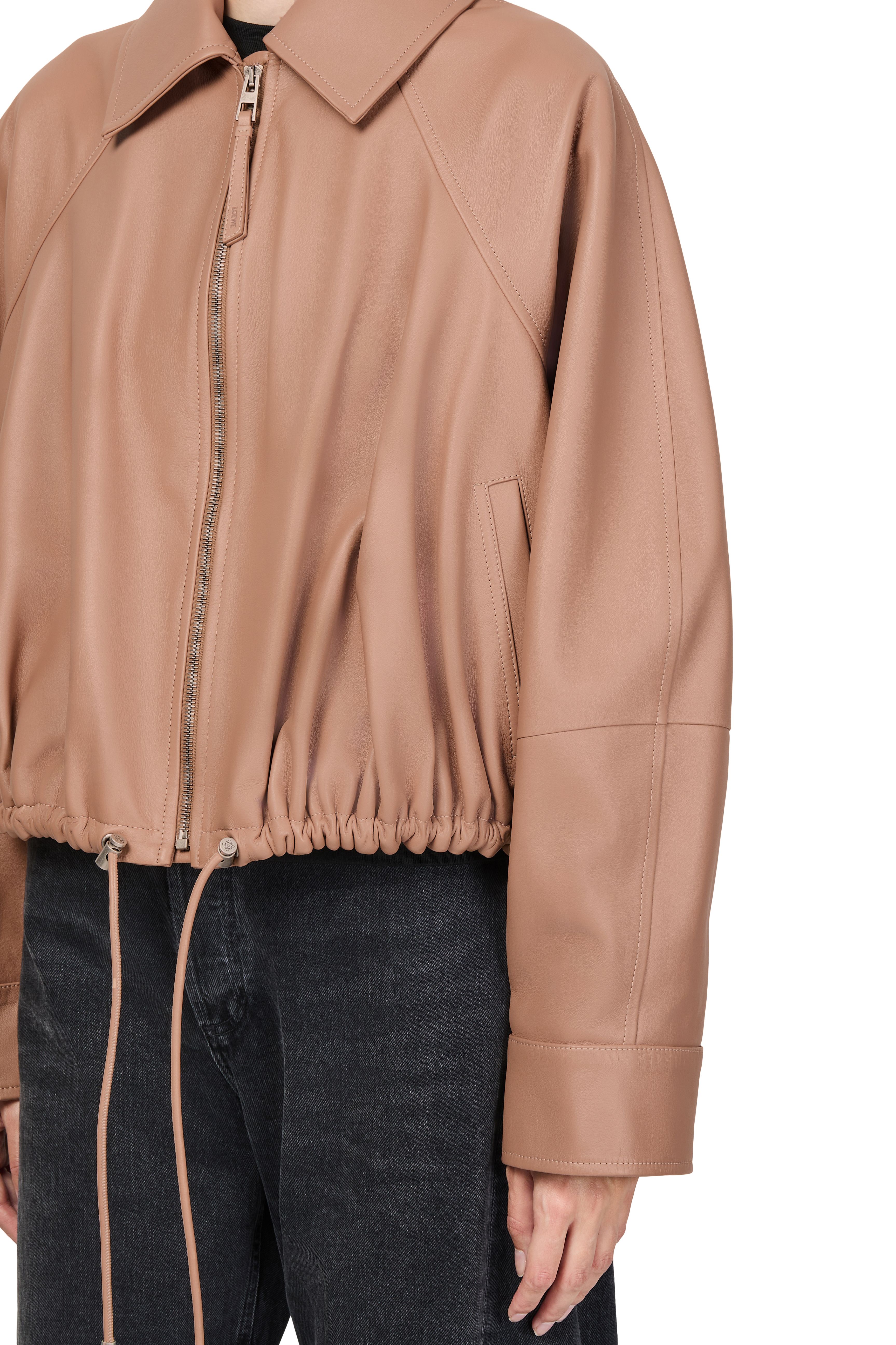 Balloon jacket in nappa leather thumbnail 4